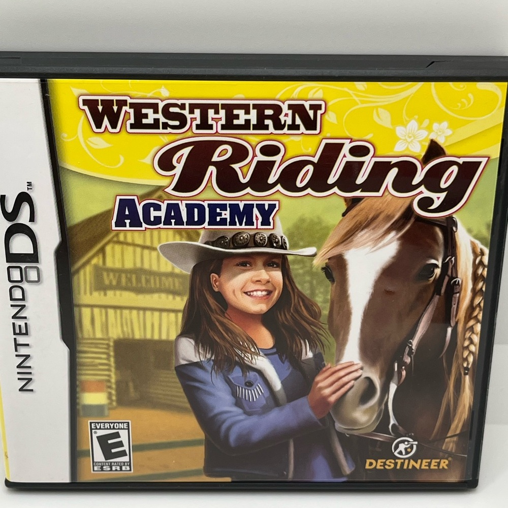 Western Riding Academy Nintendo DS Game tested and complete W manual